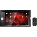 Автомагнитола JVC KW-V250BTM 2DIN 4x50Вт v3.0 DSP 6.2" 3 ПДУ RDS