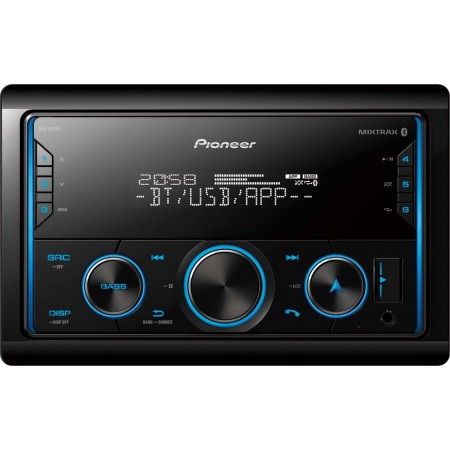 Автомагнитола Pioneer MVH-S425BT 2DIN 4x50Вт ПДУ RDS