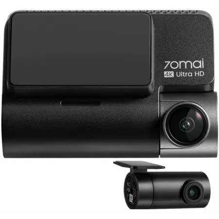 Видеорегистратор 70Mai Dash Cam 4K A810 + Rear Cam Set HDR черный 8Mpix 2160x3840 2160p 150гр. GPS Novatek NT98529