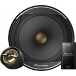 Колонки автомобильные Pioneer TS-A1608C (без решетки) 350Вт 90дБ 4Ом 16.5см (6 1/2дюйм) (ком.:4кол.) компонентные двухполосные