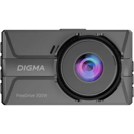 Видеорегистратор Digma FreeDrive 300W черный 4Mpix 1400x2560 130гр.