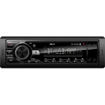 Автомагнитола ACV AVS-401UBW 1DIN 4x50Вт v5.0 USB 2.0 AUX 1.3" 2 RDS (43343)