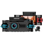 Видеорегистратор TrendVision Proof 360 черный 2Mpix 1440x2560 1440p 150гр. GPS SigmaStar SSC8826Q