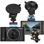 Видеорегистратор TrendVision VICTORY DUAL черный 2Mpix 1080x1920 1080p 170гр. GP6248