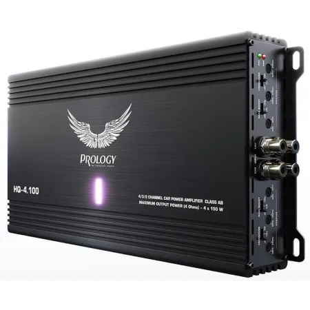 Усилитель автомобильный Prology HQ-4.100 четырехканальный Усилитель автомобильный Prology HQ-4.100 четырехканальный