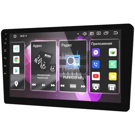 Автомагнитола Prology MPA-380 4x55Вт v5.0 4096Mb DSP Android 13 9" WiFi 3G/4G (PRMPA380)