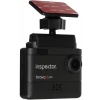 Видеорегистратор с радар-детектором Inspector BRAVO S PRO черный 2Mpix 1080x1920 1080p 140гр. GPS iCatch SPCA6350M