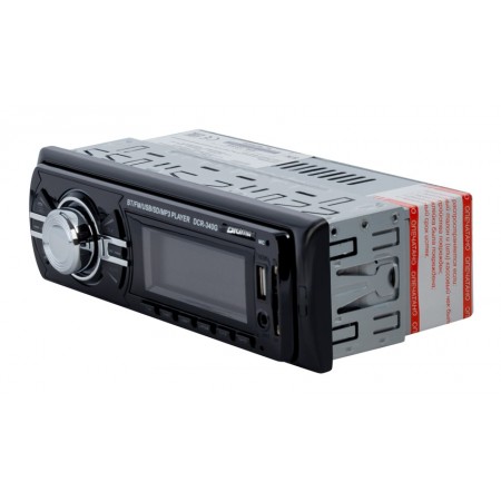 Автомагнитола Digma DCR-340G 1DIN 4x45Вт v4.1 USB 2.0 AUX