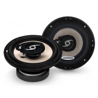 Колонки автомобильные Soundmax SM-CSA603 180Вт 91дБ 4Ом 16см (6дюйм) (ком.:2кол.) коаксиальные трехполосные