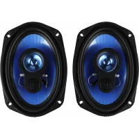 Колонки автомобильные Soundmax SM-CSE693 220Вт 92дБ 4Ом 15x23см (6x9дюйм) (ком.:2кол.) коаксиальные трехполосные