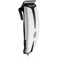 Машинка для стрижки Vitek VT-2517 BW черный/белый 7Вт (насадок в компл:4шт)