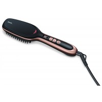 Расческа-выпрямитель Beurer HS60 45Вт черный макс.темп.:200С покрытие:керамическое (591.10)