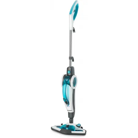 Швабра паровая Kitfort КТ-1003 1500Вт голубой/белый