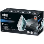 Утюг Braun SI7042GR 2400Вт белый/бирюзовый