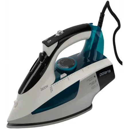 Утюг Polaris PIR 2695AK 2600Вт белый/бирюзовый