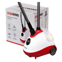 Отпариватель напольный Starwind SVG3220 1800Вт белый/красный Отпариватель напольный Starwind SVG3220 1800Вт белый/красный