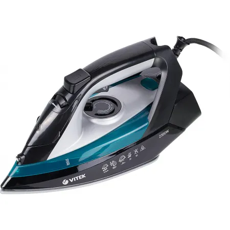 Утюг Vitek VT-8324 2300Вт черный/зеленый
