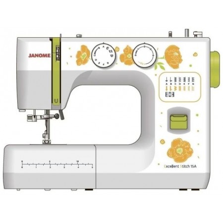 Швейная машина Janome Excellent Stitch 15A белый