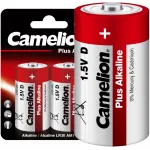 Батарея Camelion Plus Alkaline LR20-BP2 D 20000mAh (2шт) блистер Батарея Camelion Plus Alkaline LR20-BP2 D 20000mAh (2шт) блистер