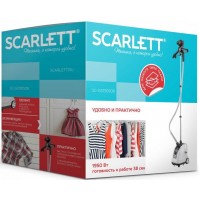 Отпариватель напольный Scarlett SC-GS130S08 1950Вт белый/черный