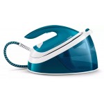 Парогенератор Philips GC6840/20 2400Вт бирюзовый/белый