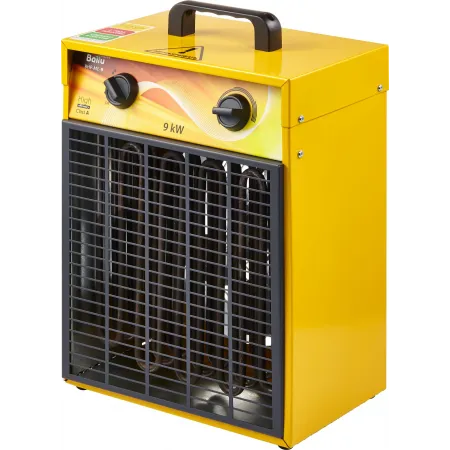 Тепловая пушка электрическая Ballu BHP-ME-9 желтый/черный Тепловая пушка электрическая Ballu BHP-ME-9 желтый/черный