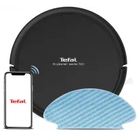 Пылесос-робот Tefal RG7365WH 30Вт черный/черный