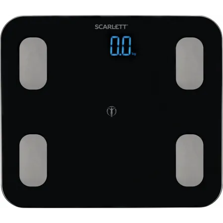 Весы напольные электронные Scarlett SC-BS33ED46 макс.150кг черный