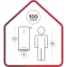 Водонагреватель Ariston Velis Lux Inox PW ABSE WIFI 100 2.5кВт 100л электрический настенный/серый