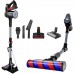 Пылесос Polaris PVCS 7090 HandStick PRO Aqua 450Вт жемчужный/серый