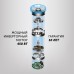 Пылесос Polaris PVCS 7090 HandStick PRO Aqua 450Вт жемчужный/серый