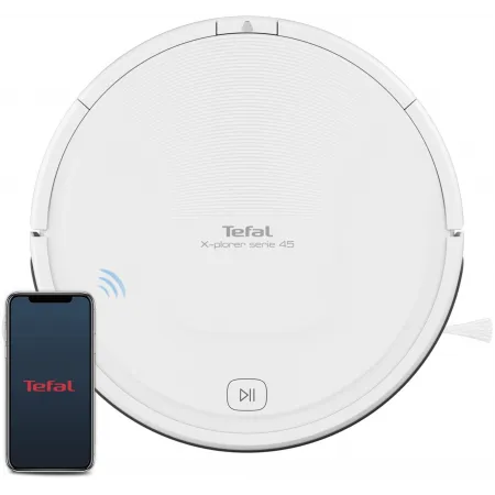 Пылесос-робот Tefal X-Plorer Serie 45 RG8227WH белый/белый