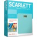 Весы напольные электронные Scarlett SC-BS33E035 макс.180кг голубой