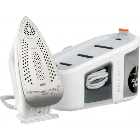 Парогенератор Braun IS3132WH 2400Вт белый/оранжевый Парогенератор Braun IS3132WH 2400Вт белый/оранжевый