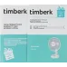 Вентилятор настольный Timberk T-DF1201 38Вт скоростей:3 белый