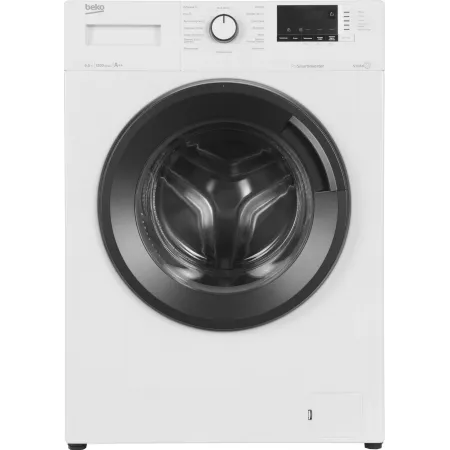 Стиральная машина Beko WSRE6H612ZAWI класс: A загр.фронтальная макс.:6.5кг белый инвертор