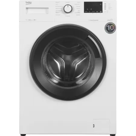Стиральная машина Beko WSRE7612XAWI класс: A загр.фронтальная макс.:7кг белый инвертор