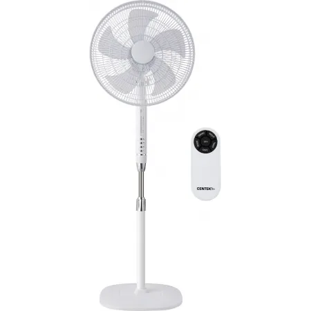 Вентилятор напольный Centek CT-5023 65Вт скоростей:4 ПДУ белый Вентилятор напольный Centek CT-5023 65Вт скоростей:4 ПДУ белый