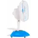 Вентилятор настольный Centek CT-5003 20Вт скоростей:2 синий/белый Вентилятор настольный Centek CT-5003 20Вт скоростей:2 синий/белый