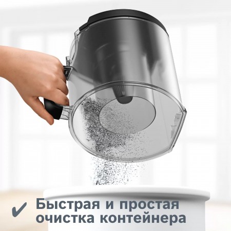 Пылесос Bosch Serie 6 BGS412234A 2200Вт красный/черный
