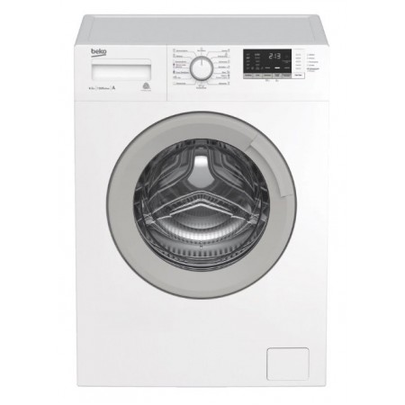 Стиральная машина Beko WSRE6H612ZAWI класс: A-10% загр.фронтальная макс.:6.5кг белый инвертер