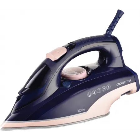 Утюг Polaris PIR 3074 SG AA 3000Вт синий/розовый