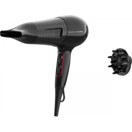 Фен Rowenta CV591LF0 2100Вт черный (1830008507)