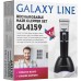 Машинка для стрижки Galaxy Line GL 4159 черный 12Вт (насадок в компл:4шт)