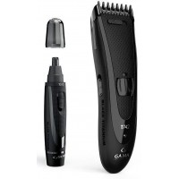 Машинка для стрижки Ga.Ma T742+T312 черный (насадок в компл:1шт) Машинка для стрижки Ga.Ma T742+T312 черный (насадок в компл:1шт)