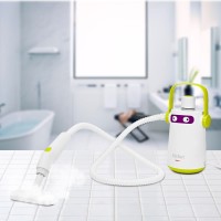 Пароочиститель ручной Kitfort КТ-9109-2 1000Вт белый/салатовый Пароочиститель ручной Kitfort КТ-9109-2 1000Вт белый/салатовый