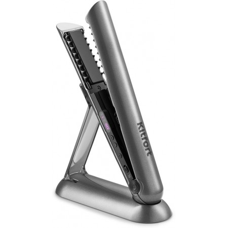 Выпрямитель Kitfort КТ-3220 40Вт серый макс.темп.:210С покрытие:керамическое