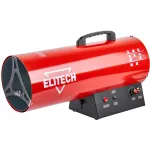 Тепловая пушка газовая Elitech ТП 30ГБ 30000Вт красный/черный Тепловая пушка газовая Elitech ТП 30ГБ 30000Вт красный/черный