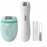 Эпилятор Philips BRP529/00 скор.:2 насад.:1 от аккум. зеленый