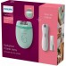 Эпилятор Philips BRP529/00 скор.:2 насад.:1 от аккум. зеленый